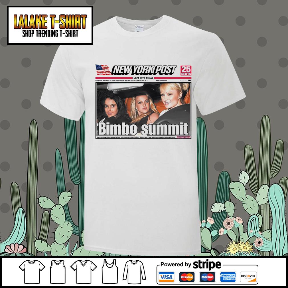 Official bimbo Summit New York Post shirt