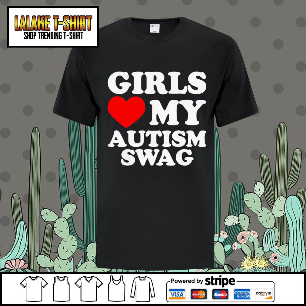 DalatFashionLLC girls my autism swag shirt