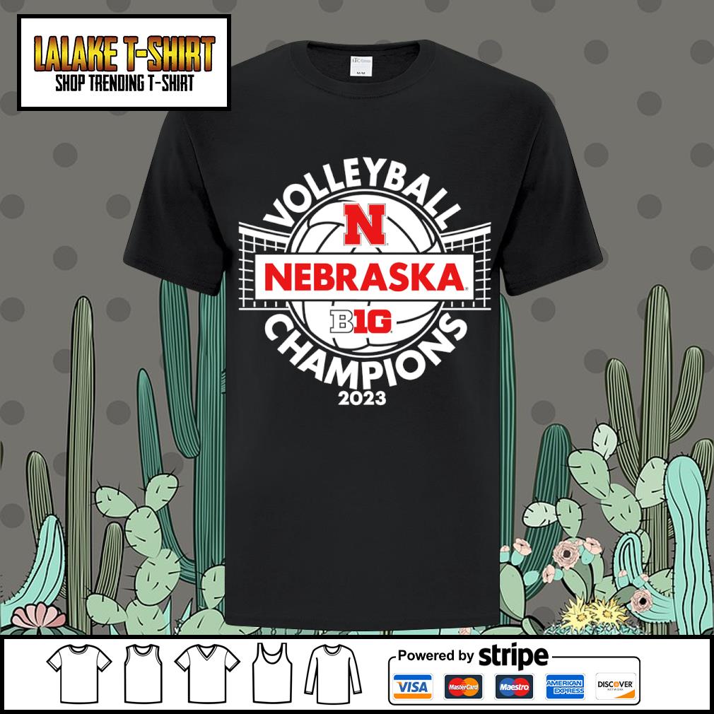Dalatshirt nebraska Huskers 2023 Big Ten Women's Volleyball Regular Season Champions shirt