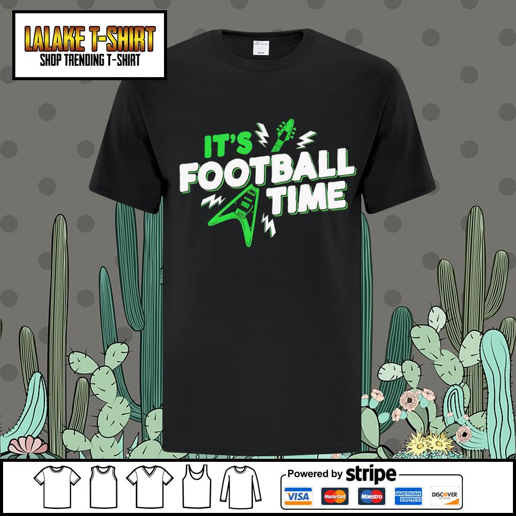 Dalatshirtstore it's football time t-shirt